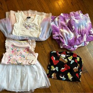 Lot of 4 Girls size 6-7 items